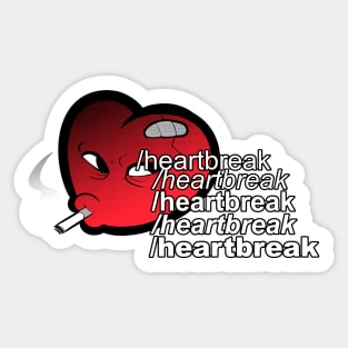 heartbreak Sticker